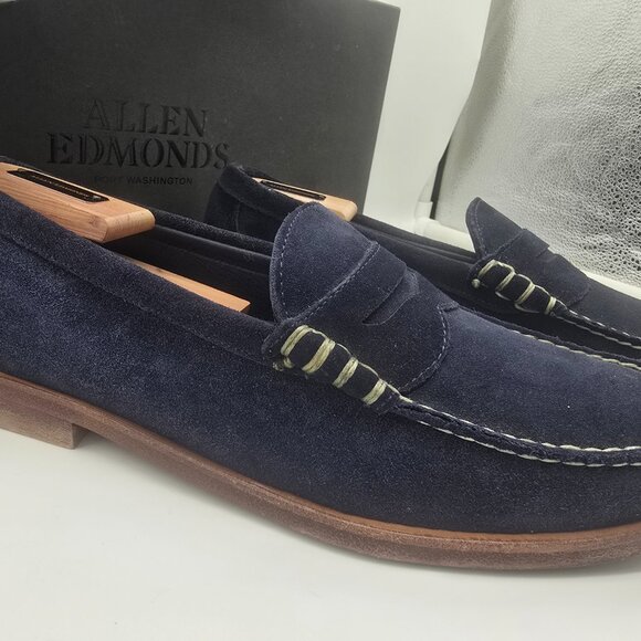 Allen Edmonds Sea Island loafer Navy Men\'s 11 D
